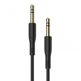 Audio adattatore 3,5mm į 3,5mm Borofone BL1 (nero)