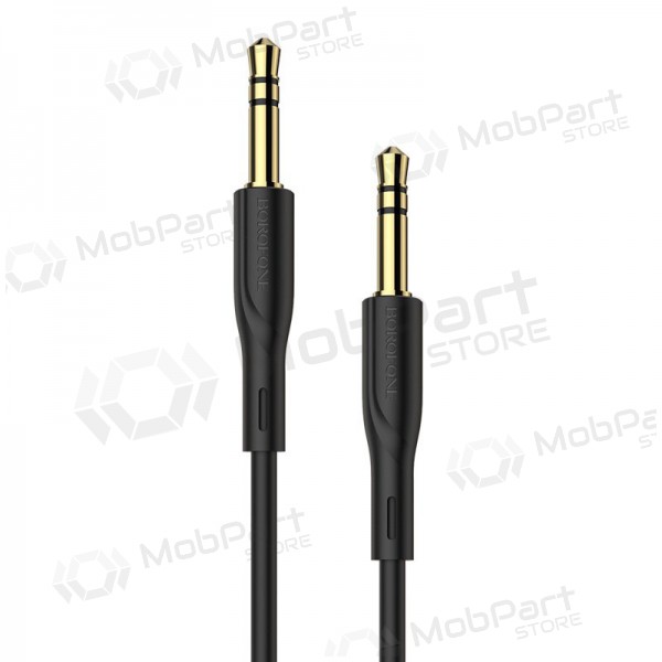 Audio adattatore 3,5mm į 3,5mm Borofone BL1 (nero) Audio adattatore 3,5mm į 3,5mm Borofone BL1 (nero)