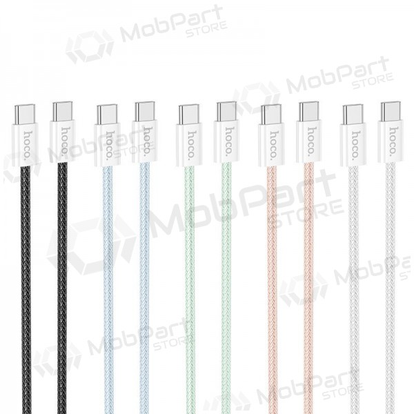 USB cavo Hoco X104 60W USB-C to USB-C 2.0m nero