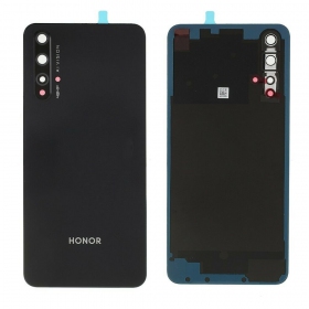 Huawei Honor 20 coperchio batteria posteriore nero (Midnight Black) (usato grade C, originale)