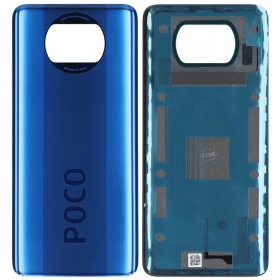 Xiaomi Poco X3 Pro / X3 / X3 NFC coperchio batteria posteriore (blu) (originale) (service pack)