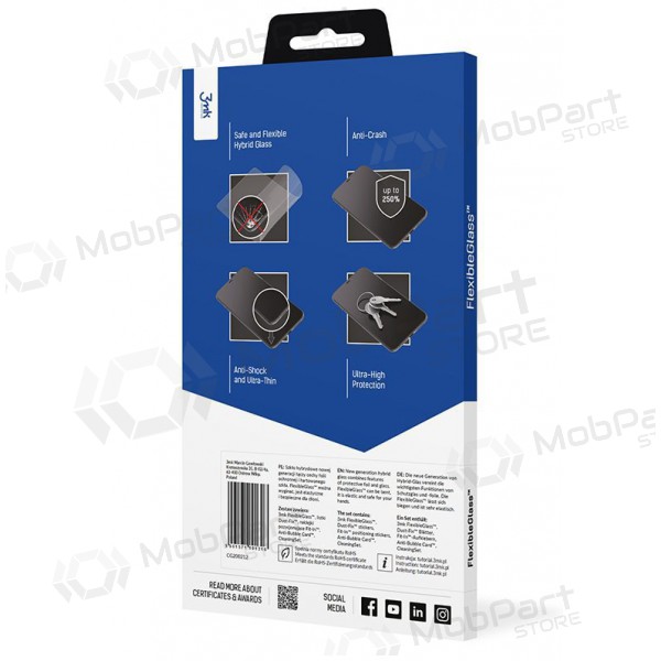 LCD pellicola protettiva 3mk Flexible Glass Samsung S921 S24