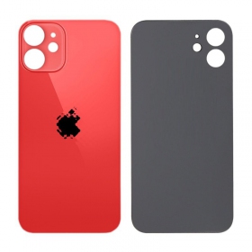 Apple iPhone 12 mini coperchio batteria posteriore (rosso) (bigger hole for camera)