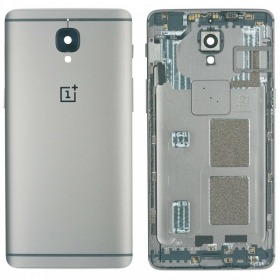 OnePlus 3 / 3T coperchio batteria posteriore (d'argento) (usato grade C, originale)