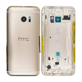 HTC 10 coperchio batteria posteriore (d'oro) (usato grade A, originale)