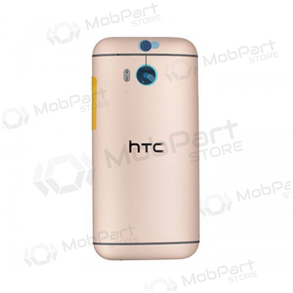 HTC One M8 coperchio batteria posteriore (d'oro) (usato grade A, originale) HTC One M8 coperchio batteria posteriore (d'oro) (usato grade A, originale)