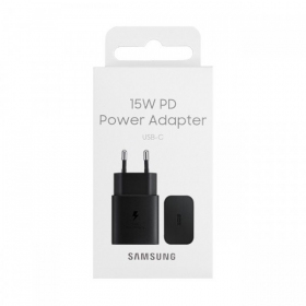 Caricatore originale Samsung EP-T1510NBEGEU 15W nel pacchetto nero