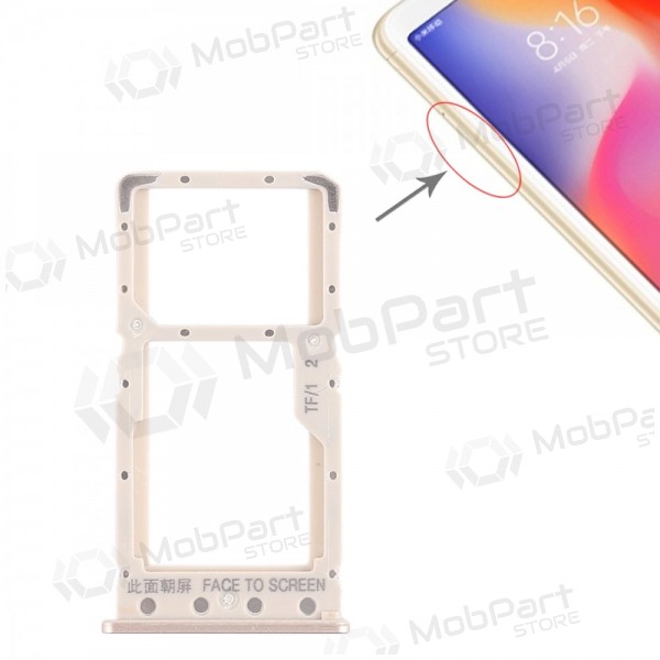 Xiaomi Redmi 6 / 6A Porta SIM (d'oro)