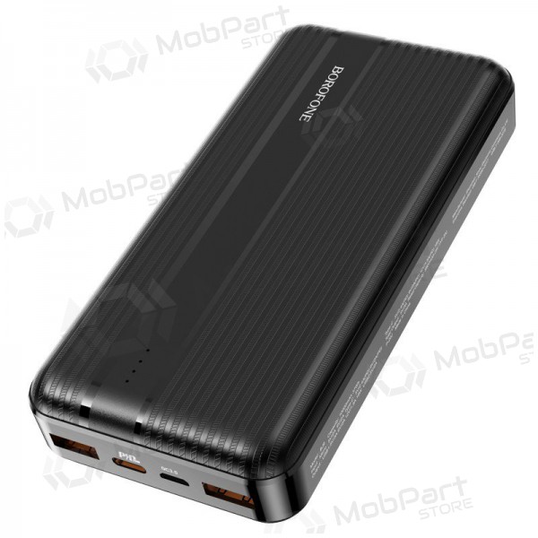 Batteria esterna Power Bank Borofone BJ9A Type-C PD+Quick Charge 3.0 (3A) 20000mAh nero Batteria esterna Power Bank Borofone BJ9A Type-C PD+Quick Charge 3.0 (3A) 20000mAh nero