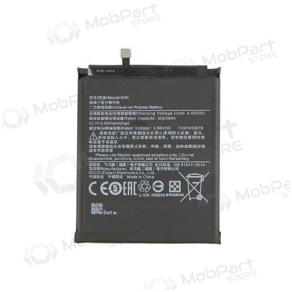 Xiaomi Mi 8 Lite batteria / accumulatore (BM3J) (3350mAh) Xiaomi Mi 8 Lite batteria / accumulatore (BM3J) (3350mAh)