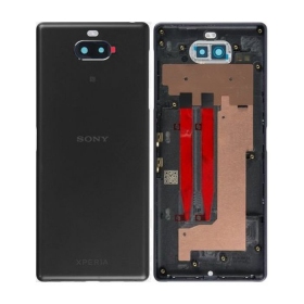 Sony Xperia 10 coperchio batteria posteriore (nero) (usato grade C, originale)