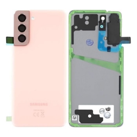 Samsung G991 Galaxy S21 5G coperchio batteria posteriore (Phantom Pink) (usato grade C, originale)