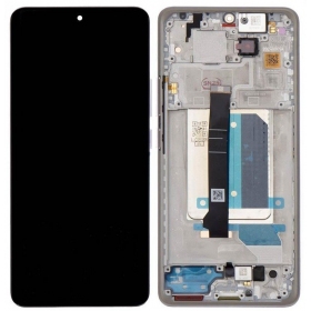 Xiaomi Redmi Note 14 Pro+ schermo / display (viola) (con una cornice) (originale)