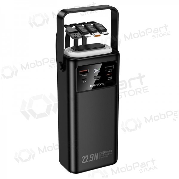 Batteria esterna Power Bank Borofone BJ65 22.5W 30000mAh nero