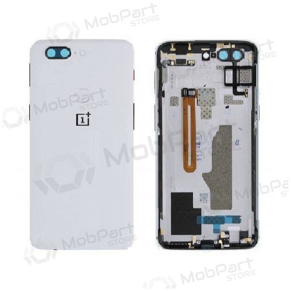 OnePlus 5T coperchio batteria posteriore (bianca) (usato grade B, originale) OnePlus 5T coperchio batteria posteriore (bianca) (usato grade B, originale)