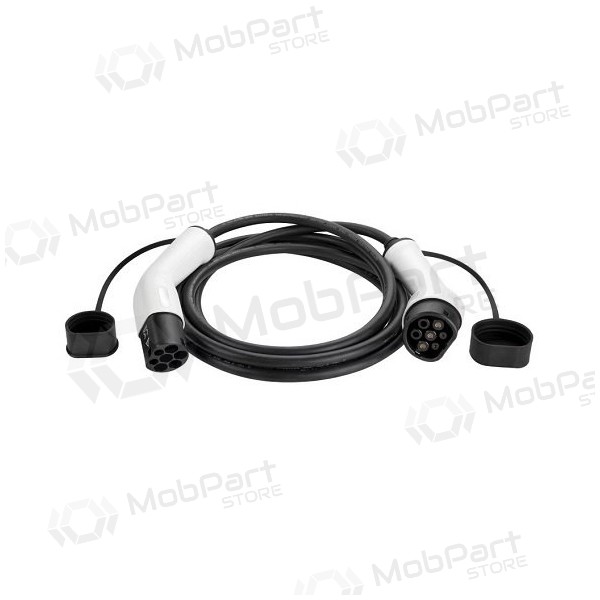 Elektromobilio cavo di ricarica Type 2 - Type 2, 32A, 22kW, 3-fazė, 7m