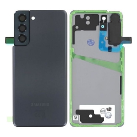 Samsung G991 Galaxy S21 5G coperchio batteria posteriore (Phantom Grey) (usato grade B, originale)