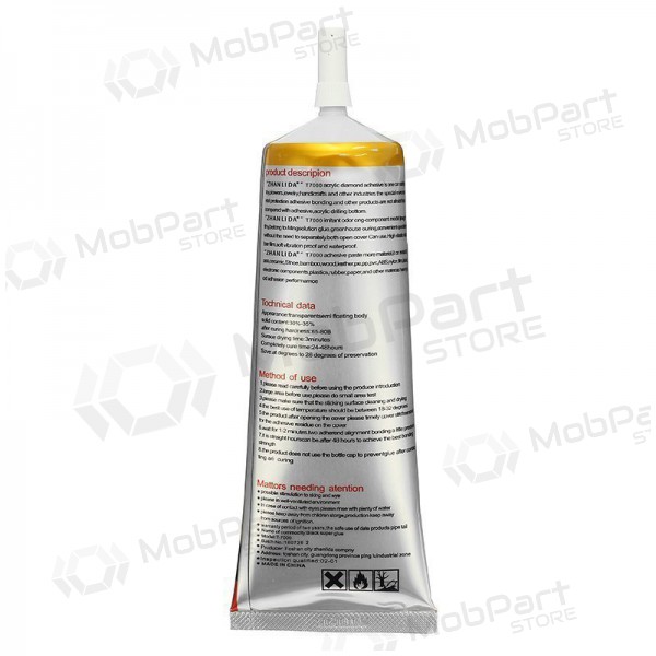 Colla siliconica universale T7000 (15ml) (nero)
