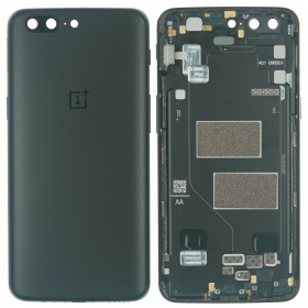 OnePlus 5 coperchio batteria posteriore grigio (Slate Gray) (usato grade C, originale)