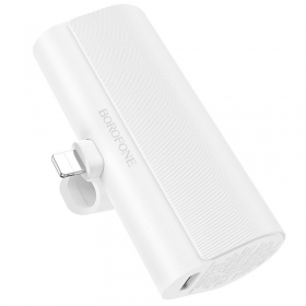 Batteria esterna Power Bank Borofone BJ35 Lightning 5000mAh bianco