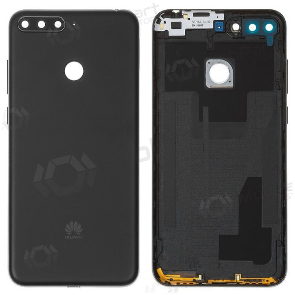 Huawei Y6 Prime 2018 coperchio batteria posteriore (nero) (usato grade C, originale) Huawei Y6 Prime 2018 coperchio batteria posteriore (nero) (usato grade C, originale)