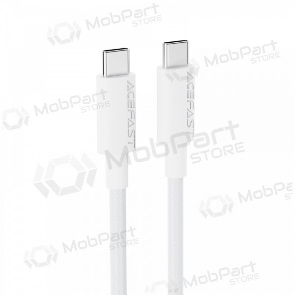 USB cavo Acefast C18-03 60W USB-C to USB-C 1.2m bianca