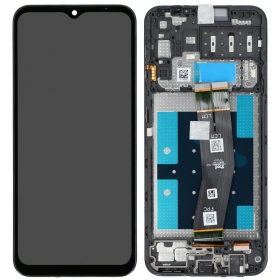 Samsung Galaxy A14 schermo / display (nero) (con una cornice) (Premium)