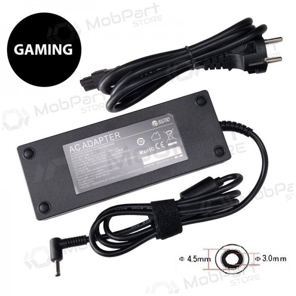 ASUS 120W: 19V, 6.32A caricatore per computer portatile ASUS 120W: 19V, 6.32A caricatore per computer portatile