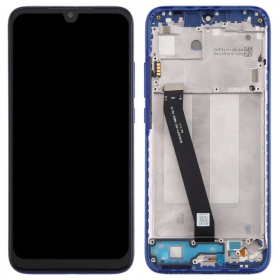 Xiaomi Redmi 7 schermo / display (blu) (con una cornice) (originale)