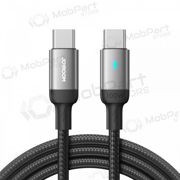 USB cavo Joyroom S-CC100A10 Type-C to Type-C 100W 1.2m nero