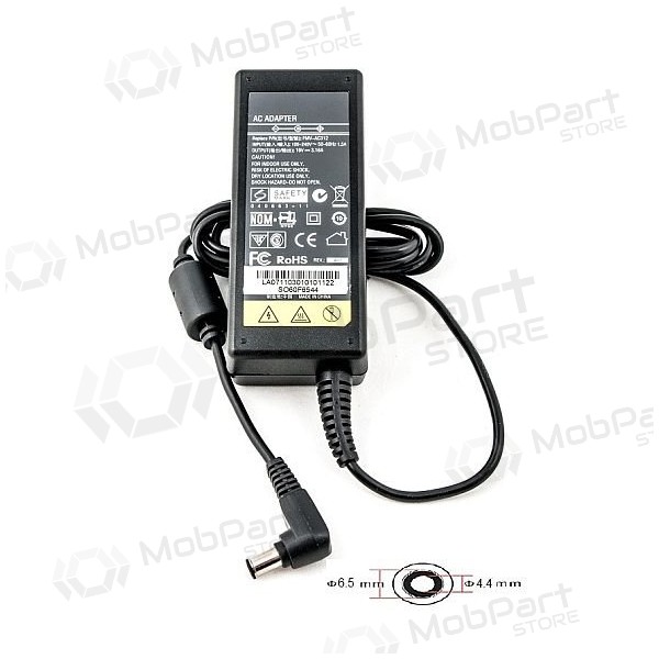 SONY 60W: 19V, 3.16A caricatore per computer portatile SONY 60W: 19V, 3.16A caricatore per computer portatile