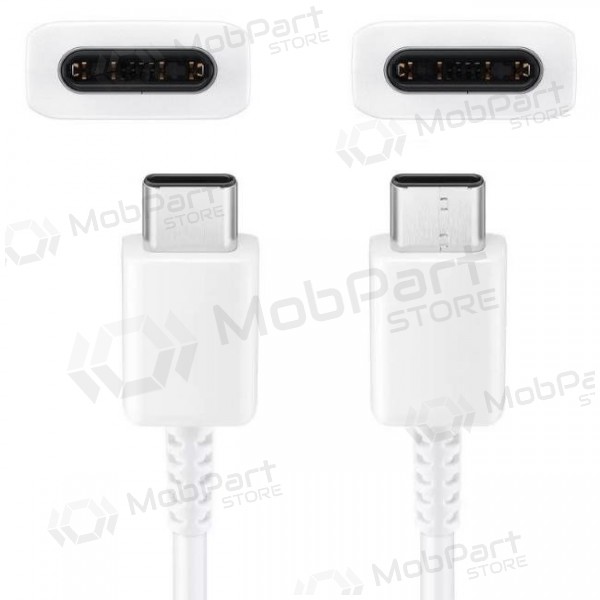 USB cavo originale Samsung EP-DA705BWE 25W 3A Type-C-Type-C 1.0m bianca