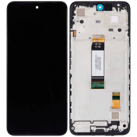 Xiaomi Redmi 12 4G / 12 5G schermo / display (nero) (con una cornice) (Premium)