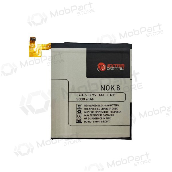 Nokia 8 batteria / accumulatore (3030mAh) Nokia 8 batteria / accumulatore (3030mAh)