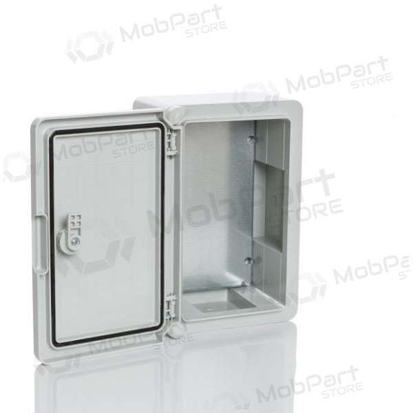 Plastikinė dėžė Plastim PP3010 (700x500x250, grigio, IP65, IK08)