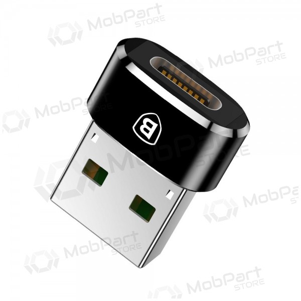 Adattatore Baseus Type-C to USB-A nero CAAOTG-01