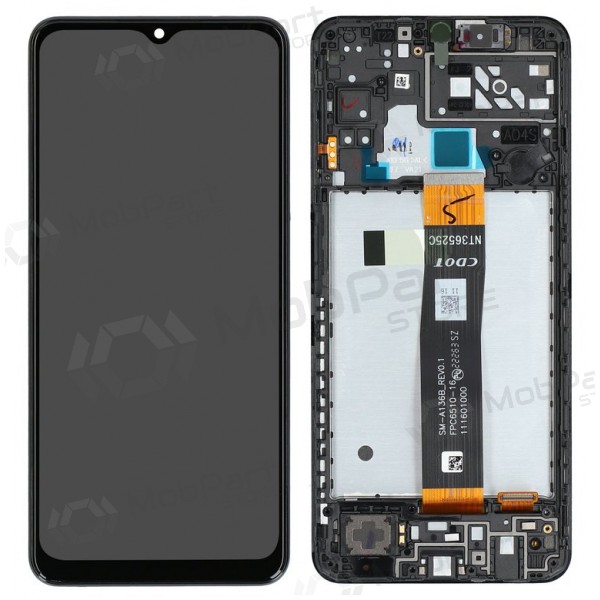 Samsung Galaxy A04s schermo / display (nero) (con una cornice) (originale) Samsung Galaxy A04s schermo / display (nero) (con una cornice) (originale)
