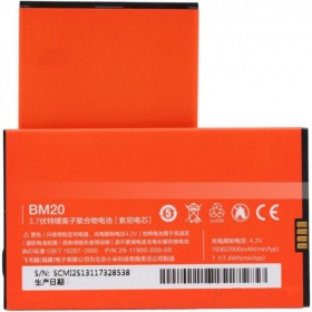Xiaomi Mi 2 / Mi 2S / M2S (BM20) batteria / accumulatore (2000mAh)