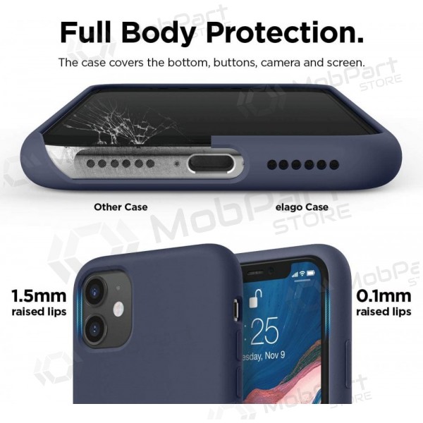 Samsung Galaxy S26+ custodia - Liquid Silicone 1.5mm (blu scuro)