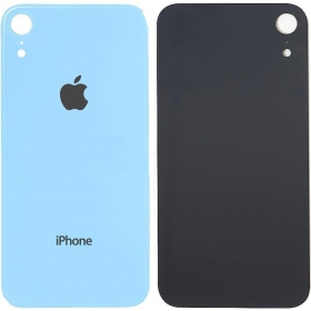 Apple iPhone XR coperchio batteria posteriore (blu) (bigger hole for camera)