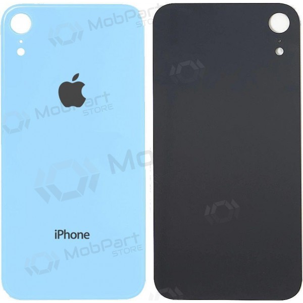 Apple iPhone XR coperchio batteria posteriore (blu) (bigger hole for camera) Apple iPhone XR coperchio batteria posteriore (blu) (bigger hole for camera)