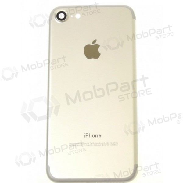 Apple iPhone 7 coperchio batteria posteriore (d'argento) (usato grade C, originale) Apple iPhone 7 coperchio batteria posteriore (d'argento) (usato grade C, originale)