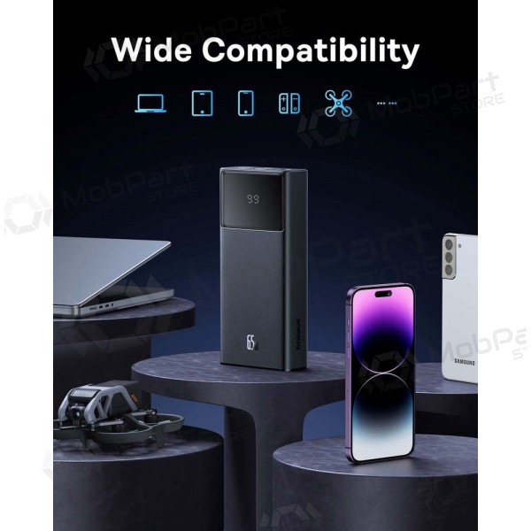 Batteria esterna Power Bank Baseus StarLord 65W 20000mAh nero P10022906113-00