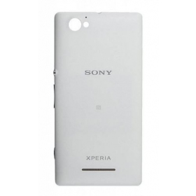 Sony Xperia M coperchio batteria posteriore (bianca) (usato grade A, originale)