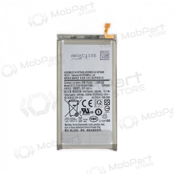 Samsung Galaxy S10 batteria, akumuliatorius (EB-BG973ABU) Samsung Galaxy S10 batteria, akumuliatorius (EB-BG973ABU)