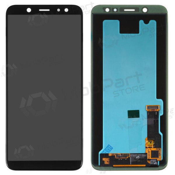 Samsung A600 Galaxy A6 (2018) schermo / display (nero) (service pack) (originale) Samsung A600 Galaxy A6 (2018) schermo / display (nero) (service pack) (originale)
