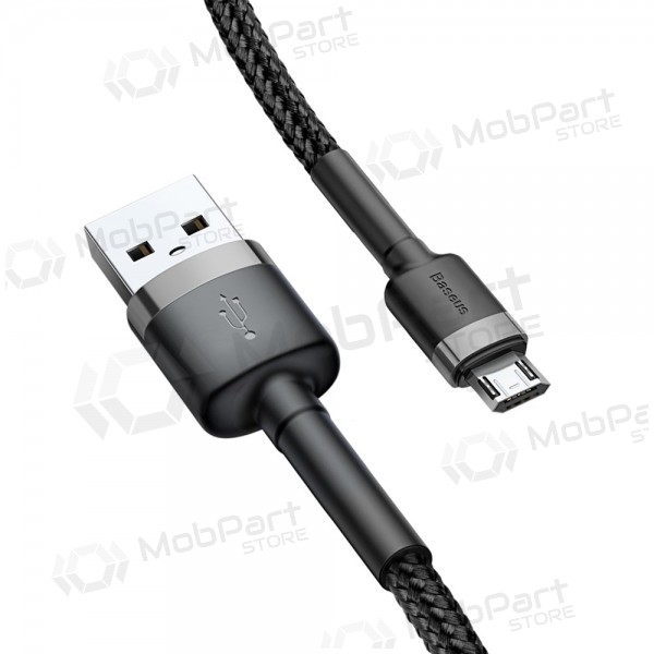 USB cavo Baseus Cafule Type-C 1.0m 3.0A (grigio-nero) CATKLF-BG1