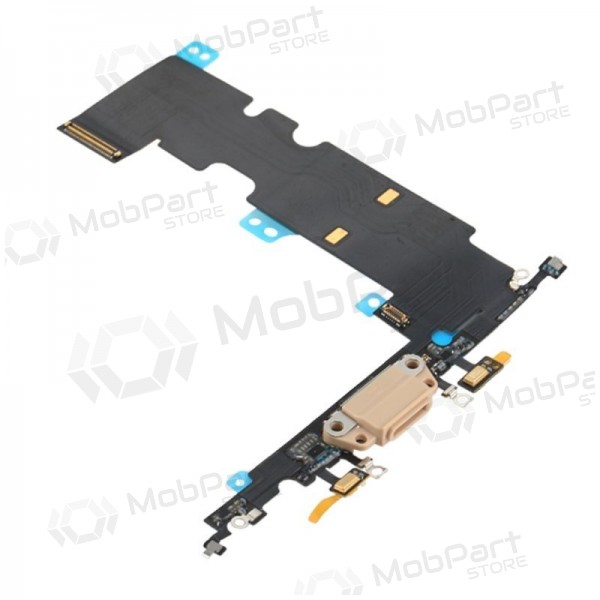 Apple iPhone 8 Plus connettore di ricarica (d'oro) (usato, originale) Apple iPhone 8 Plus connettore di ricarica (d'oro) (usato, originale)
