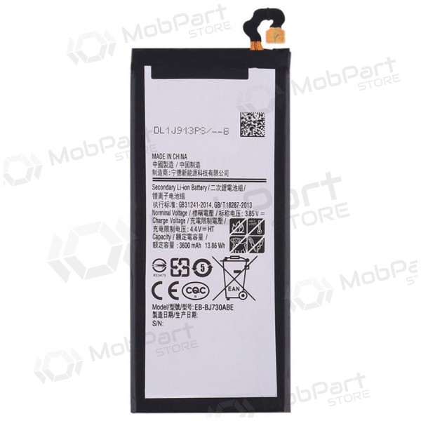 Samsung J730F Galaxy J7 (2017) (EB-BJ730ABE) batteria / accumulatore (3600mAh) Samsung J730F Galaxy J7 (2017) (EB-BJ730ABE) batteria / accumulatore (3600mAh)