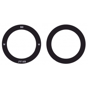 Samsung S908 Galaxy S22 Ultra vetro della fotocamera (Wide/  Tele10 lens) (originale) (service pack)